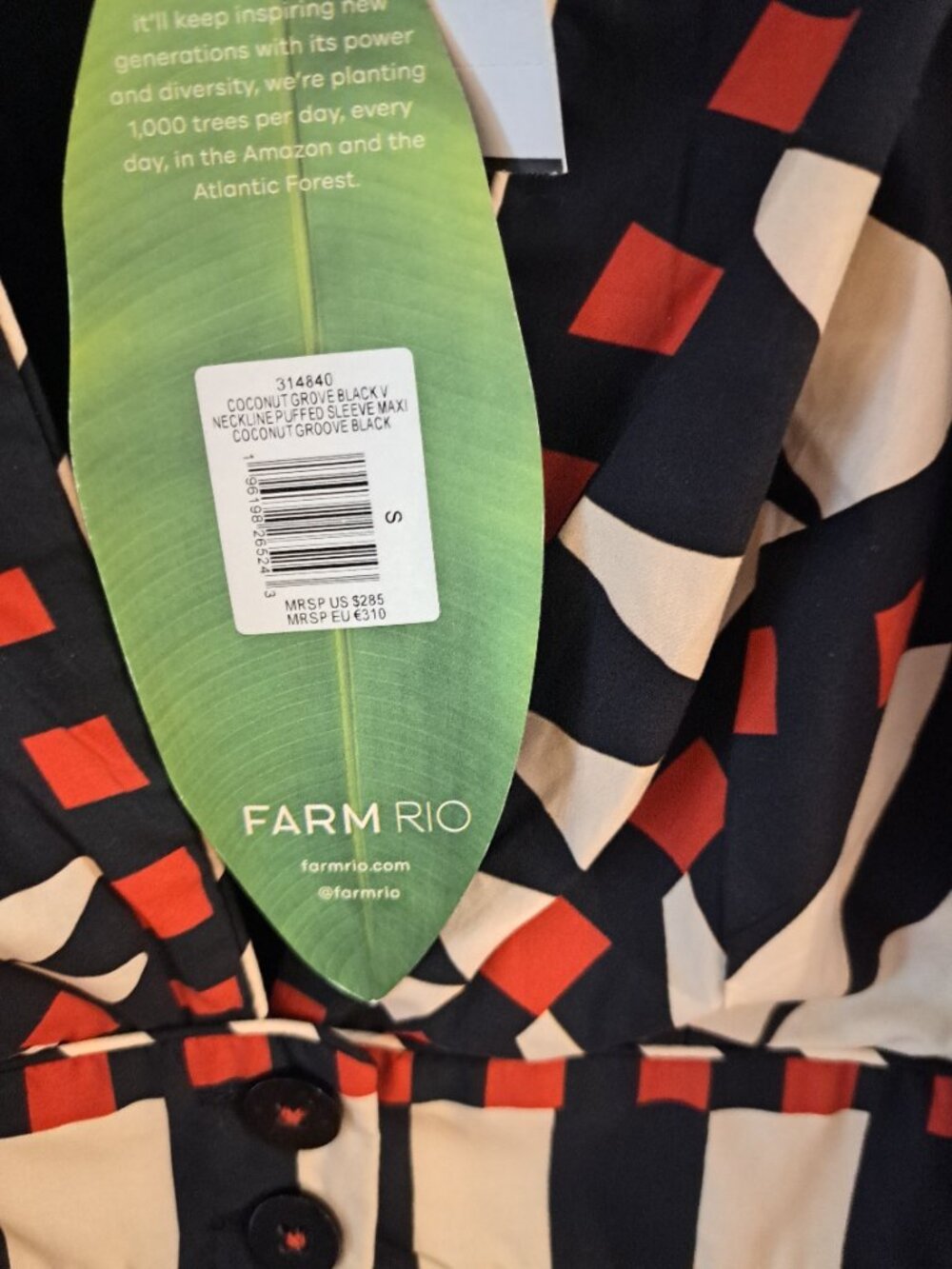 FARM Rio Coconut Grove Maxi Dress - Picture 3 of 5